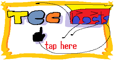 Faulty pointing at The Cipe Coolness logo with each letter corresponding to the color of each three hosts