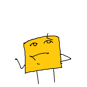 Yellow Cuboid Render